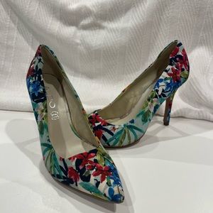 ALDO floral heels